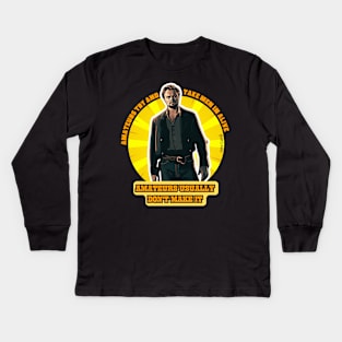 Amateurs - Jake Cahill - Once Upon a Time in Hollywood Kids Long Sleeve T-Shirt